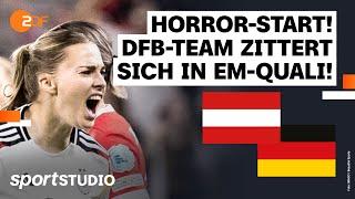 Österreich – Deutschland Highlights | EM-Qualifikation Frauen | sportstudio