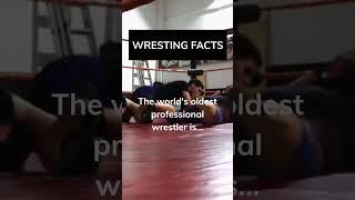 world's oldest pro-wrestler is... #shorts #dailyfacts #wrestlingfacts #subscribe #comment #like #fyp