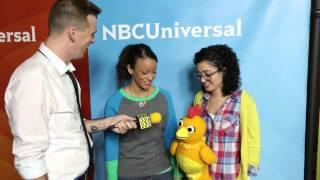 Chica, Katlin Becker, and Carly Ciarrocchi @ NBC Red Carpet | AfterBuzz TV Interview