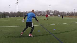 Excellent Goalkeeper Distribution Training