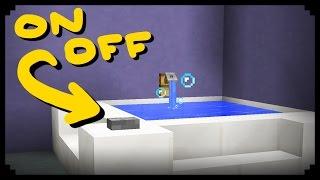  Minecraft: How to make a Working Bathtub