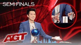 Magician Eric Chien Takes A RISK With NEW Magic Tricks On AGT! - America's Got Talent 2019