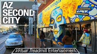 Tucson Arizona Walking Tour - Virtual Walking Tours for treadmill - 4k City Walks