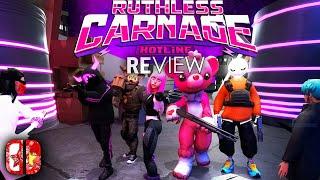 NOTLine Miami! | Ruthless Carnage Hotline - Game Review (Nintendo Switch)