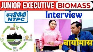 NTPC Biomass interview | NTPC Junior Executive Biomass Interview questions and answers | PD Classes