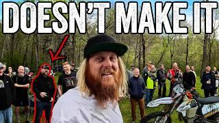 His first adventure ride went wrong. Very wrong