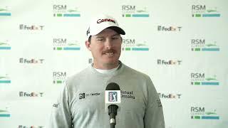 Joel Dahmen Friday Flash Interview 2022 The RSM Classic · Round 2