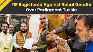 Breaking News: Delhi Police Registered FIR Against Rahul Gandhi Over Parliament Scuffle