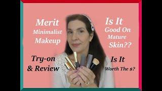 Merit Makeup Try-On & Review/ Minimalist Luxury Makeup!