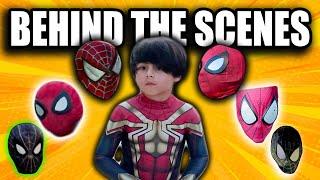 BECOMING SPIDER-MAN SERIES Behind the Scenes  BTS what happens on shooting day!