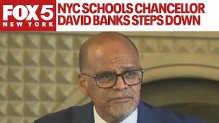 NYC Schools Chancellor David Banks steps down early amid investigations