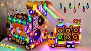 Mini Dj Truck Loding Durga Murti Mini Dj Truck Radha Krishna Dj Light Truck| Gauri Ganesh Pooja