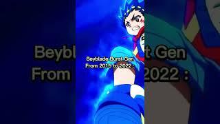 Beyblade’s evolution #beyblade #beyblademetalfusion #beybladeburst #anime #manga #gen #animenyc2022