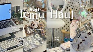 huge Temu haul  Cute Finds, Stationary, Lamp, Room Decor, Etc.