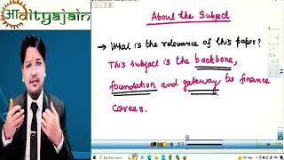 Best CA Final AFM Latest Demo Class| CA New Syllabus | Advanced Financial Management | Aaditya Jain