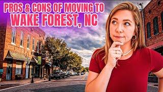 Pros and Cons of Living In Wake Forest North Carolina | Moving to Wake Forest, NC | New Construction