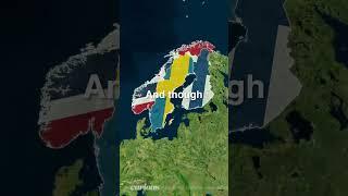 Did you know this about Sweden? #geography #geopolitics #mapping #sweden