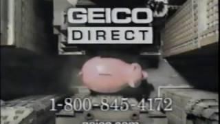 Geico Direct  - Want to Grow Your Piggy Bank Commercial  - Monster (2000)