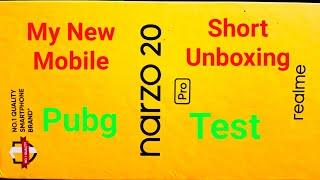 I bought a new mobile Realme Narzo 20 Pro Short Unboxing Pubg Test #Shorts