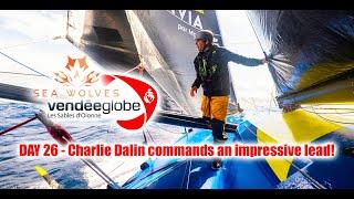 Seawolves VendeeGlobe report 26# Charlie Dalin & Sebastien Simon command a formidable lead!