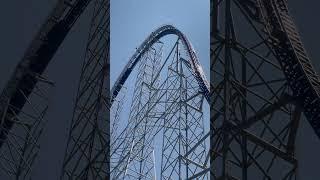 Millennium Force First Drop from the Infield - Cedar Point Coaster Mania 2023