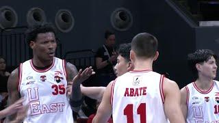 UE’s John Abate and Precious Momowei HEATED EXCHANGE in 2Q | UAAP Season 87 Men's Basketball