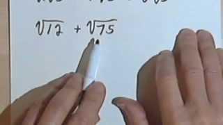 Adding & Subtracting Radicals 5-4