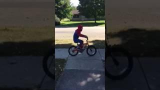 Spider Man Bike Ride