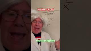 Neg Exponent, Professor AlgeBro #algebra #education #fypシ #Short #Subscribe