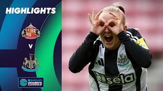 Toon Take Bragging Rights | Sunderland v Newcastle United Highlights | Barclays Women's Championship