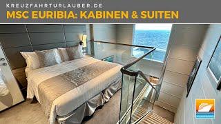 MSC Euribia: Alle Kabinen und Suiten an Bord im Überblick - inklusive MSC Yacht Club!