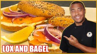 Quick and EASY Lox and Bagel Recipe!