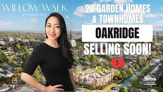 Willow Walk by Santon Development in Vancouver's West Side - 20 Townhomes and Garden Homes - PRESALE