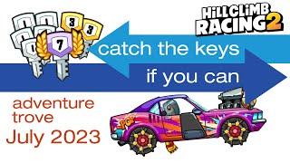 Catch the keys if you can. Adventure trove July 2023. Location & how reach. #hcr2 #keys #trove