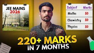 From 0 to 220+ in JEE 2026 –The 7-Month COMEBACK Blueprint!"