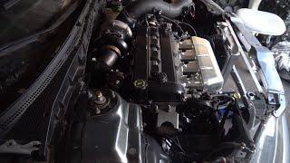 Steven Tries to start his built, Big Turbo Mazdaspeed 6 for the first time!