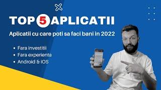 TOP 5 Aplicații cu care poți să faci #BANI #ONLINE | 100% Legite + Dovada de plată