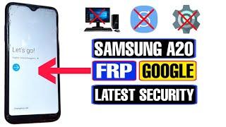 Samsung A20 FRP Bypass Android 10 2023 | Samsung A205F FRP Bypass/Google Account Bypass Without PC