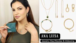 Ana Luisa Jewelry Haul  Review & Unboxing