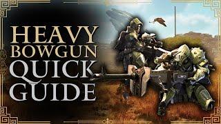 Monster Hunter Wilds Heavy Bowgun Quick Guide