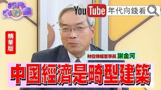 精彩片段》#謝金河 ：#中國 經濟很慘【年代向錢看】2024.02.17