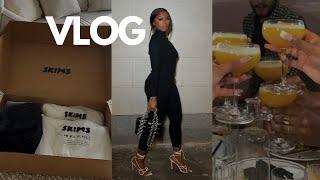 WEEKLY VLOG | INFLUENCER DINNERS | DATE NIGHT | SKIMS HAUL | HANGING WITH FRIENDS & IKEA HAUL