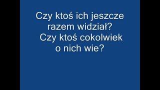 Formacja Nieżywych Schabuff - Ławka Tekst