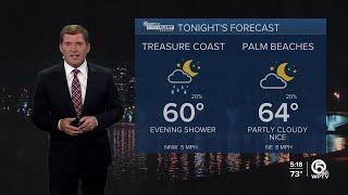 WPTV First Alert Weather Forecast for Evening of Monday, Dec. 23, 2024