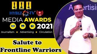 Minister KTR participated in HybizTV Media Awards 2021