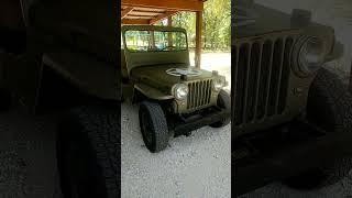 1949 Jeep Willys: Present for 83 Yr Old Grandpa. #Shorts #Jeep #Suprise