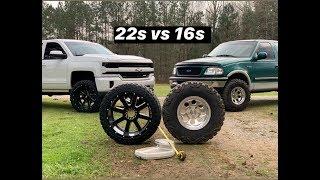 Big wheels vs Small wheels!