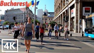 Bucharest, Romania  | June 2023 | 4K | Walking Tour