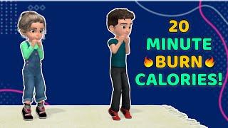 20 MIN KIDS EXERCISE - BURN CALORIES AT HOME