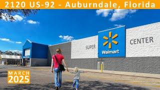 Walmart Supercenter at 2120 US-92 in Auburndale, Florida - Shopping Grocery Store 718